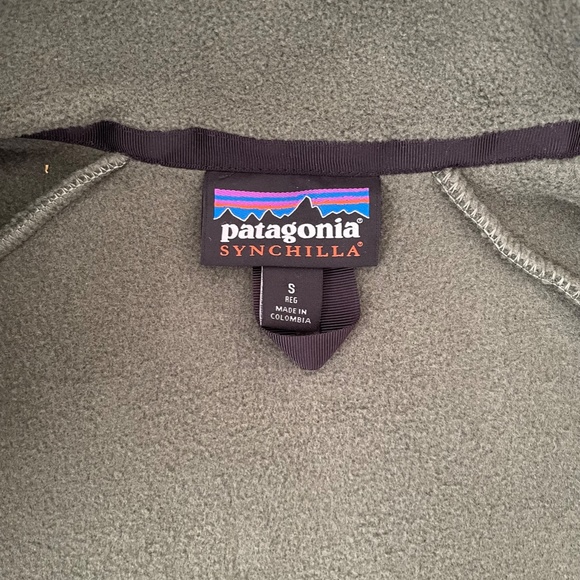 Patagonia Mens Fleece Jacket size S - Picture 8 of 9
